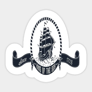 Amazing Marin king of sea Logo Sticker